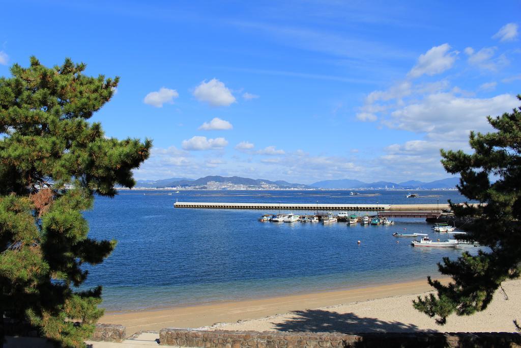 มิยาจิม่า ซีไซด์ โฮเต็ล Hotel Itsukushima ภายนอก รูปภาพ