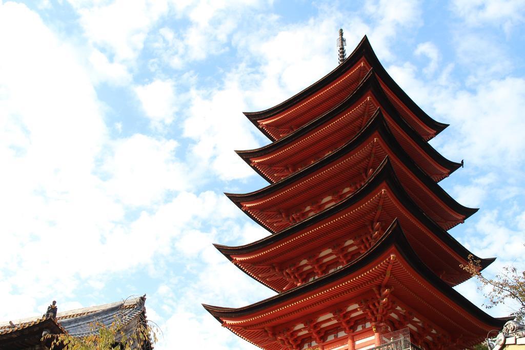 มิยาจิม่า ซีไซด์ โฮเต็ล Hotel Itsukushima ภายนอก รูปภาพ