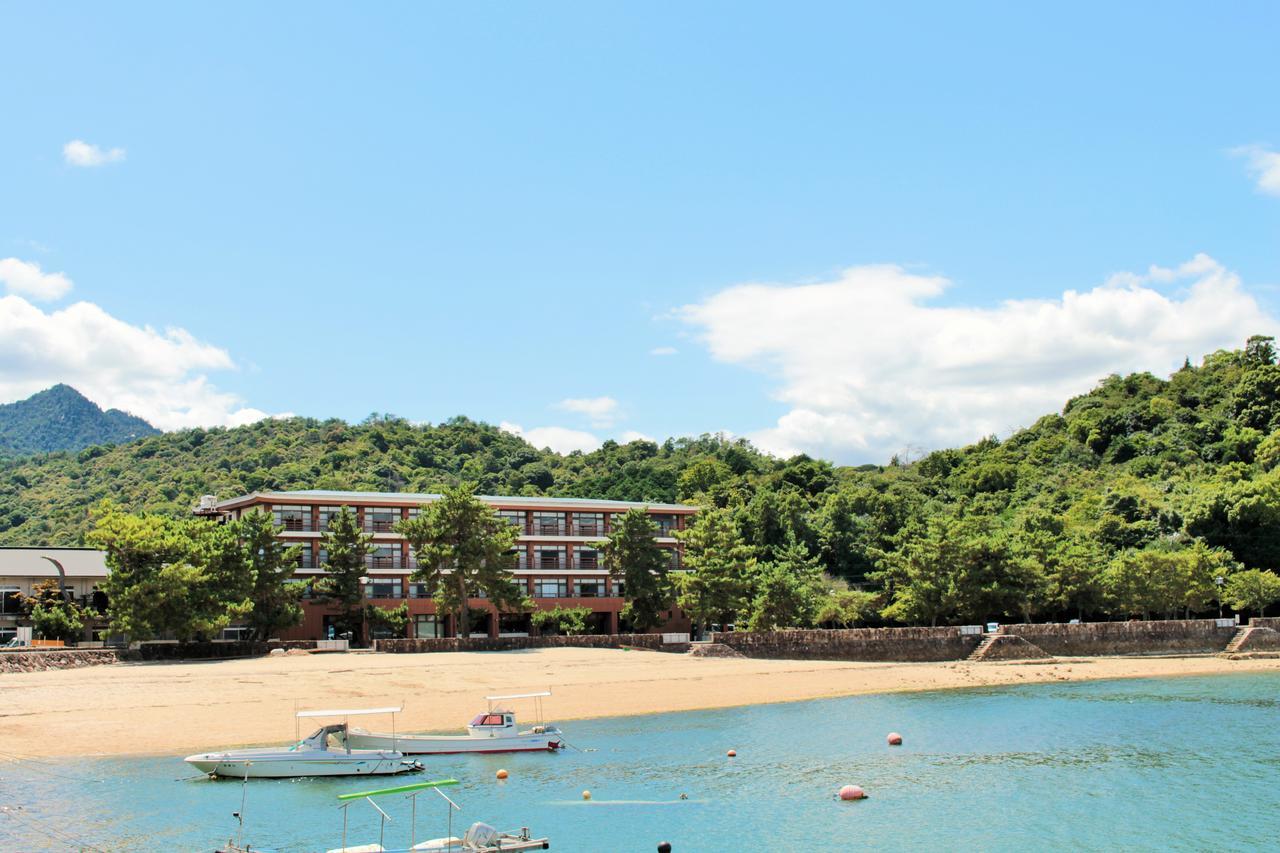 มิยาจิม่า ซีไซด์ โฮเต็ล Hotel Itsukushima ภายนอก รูปภาพ