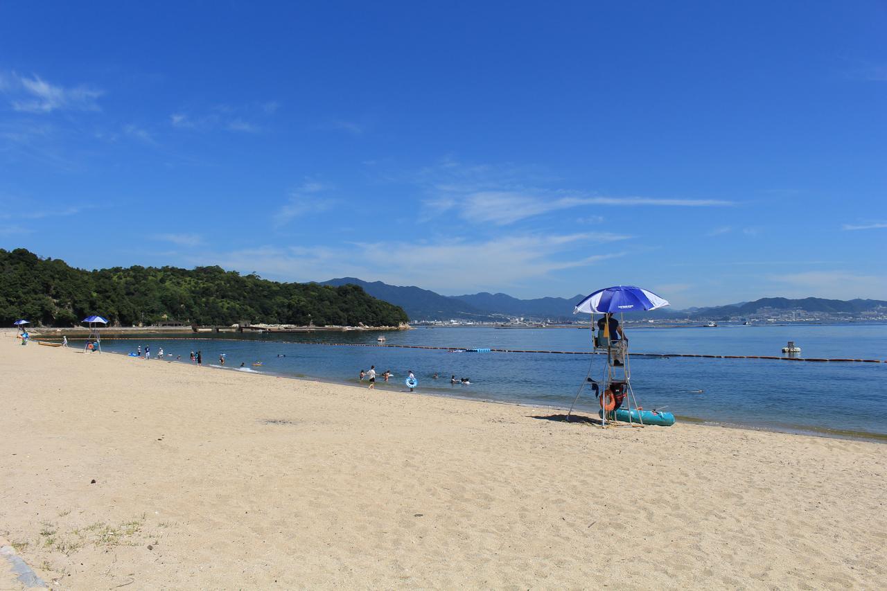 มิยาจิม่า ซีไซด์ โฮเต็ล Hotel Itsukushima ภายนอก รูปภาพ