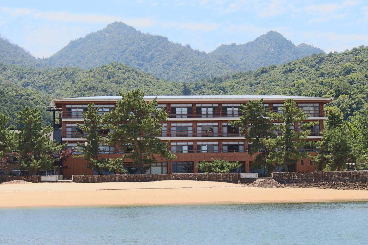 มิยาจิม่า ซีไซด์ โฮเต็ล Hotel Itsukushima ภายนอก รูปภาพ