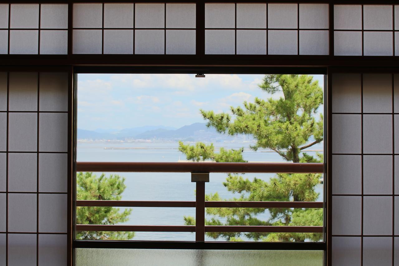 มิยาจิม่า ซีไซด์ โฮเต็ล Hotel Itsukushima ภายนอก รูปภาพ